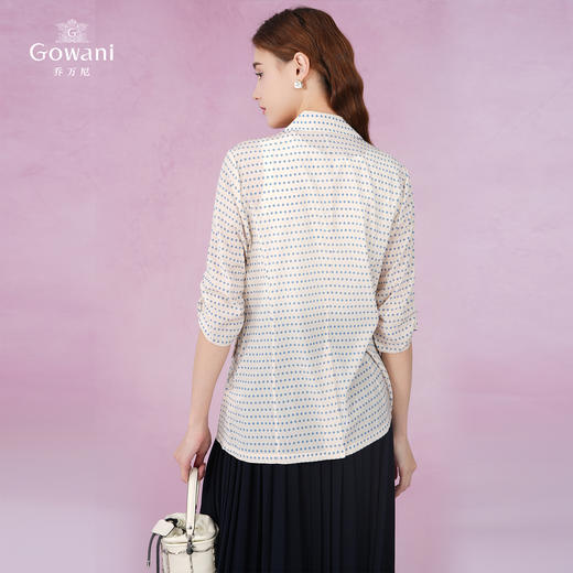 乔万尼真丝西装外套女薄款夏季新品气质EF2B315 商品图4