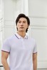 莫代尔桑蚕丝珠地7A抗菌间色翻领POLO衫 商品缩略图11
