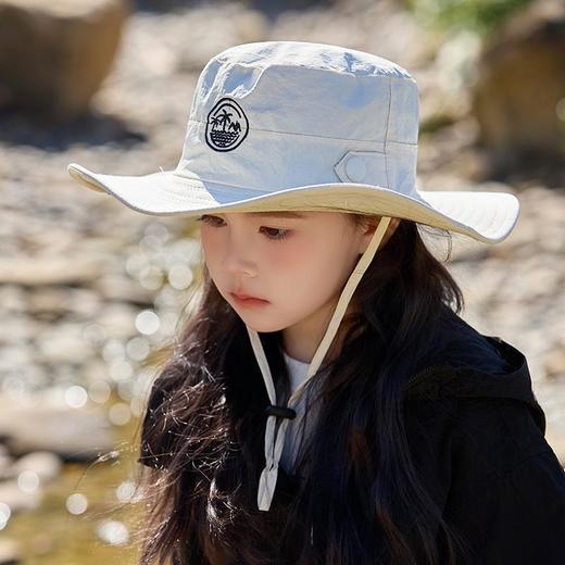 FXQ【儿童渔夫帽子】女孩春夏季新款 时尚登山帽 户外男童宝宝防晒遮阳盆帽 商品图3