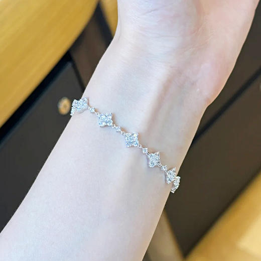 【闪耀爆款】APM 杨紫同款摩斯密码开口手镯+闪耀手链组合【礼盒礼袋】 商品图2