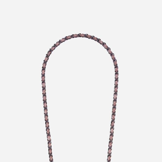 订购8周到｜La Coque Française-Cali-棕色 金属 编织 长款手机链［法国设计师］ 商品图2