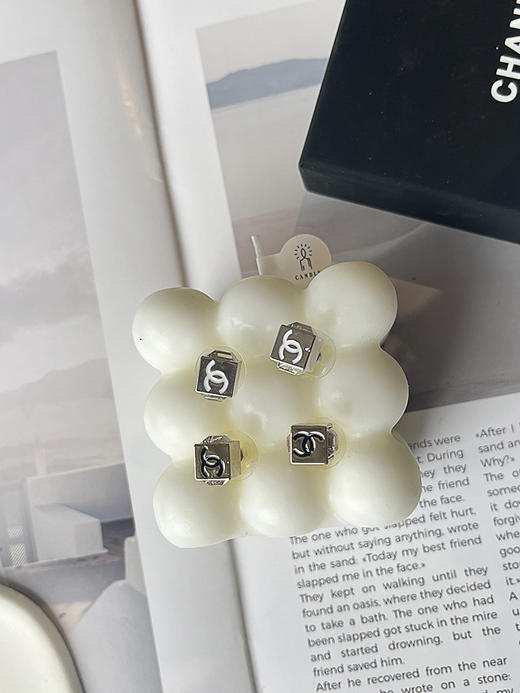 THS-无 香家 小方块方糖系列 项链 耳饰 CU1288 商品图6