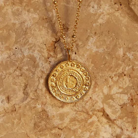 北京仓｜Agapee-Alba-24k镀金 吊坠 项链［法国设计师］