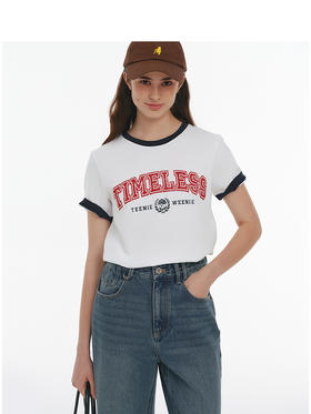 TeenieWeenie小熊字母T恤女春季女t恤TTRW25M405Z
