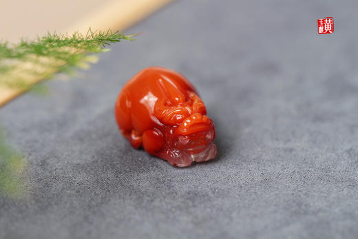 南红貔貅吊坠【灵貅】 配精美挂绳 商品图6