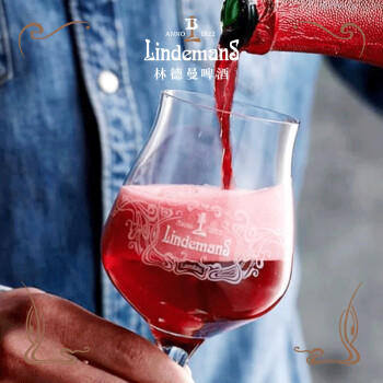 Lindemans林德曼樱桃啤酒250ml*6瓶 比利时进口 果味精酿 京东自营踏春送礼 商品图1