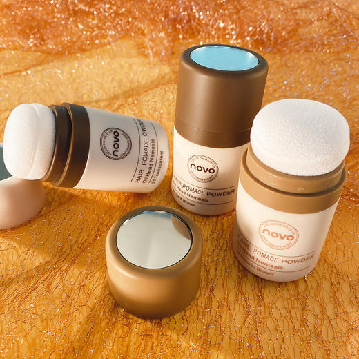 油头克星【NOVO免洗蓬蓬粉】快速去油 一分钟出门 可修饰发际线 清爽蓬松 远离油头尴尬 商品图8