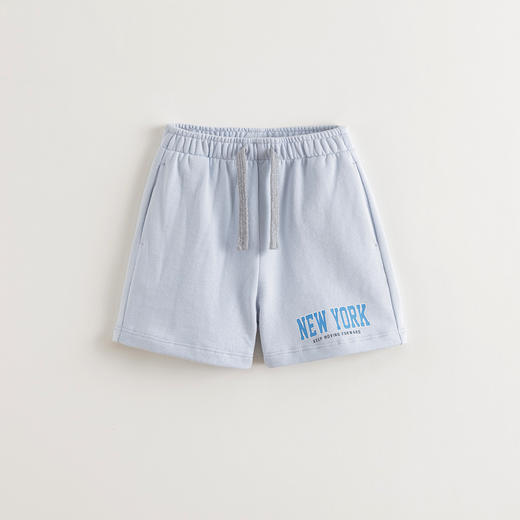 马克珍妮男童休闲字母运动短裤宝宝纯棉裤子2025年夏装新款550939 商品图1