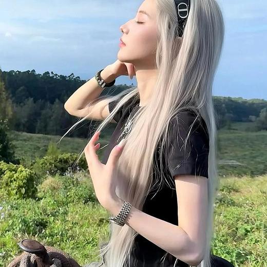 增送盒子【一镜两用！发箍墨镜】发箍墨镜网红女二合一潮流眼镜防紫外线太阳镜，发箍框型设计前卫,未来感十足。ry 商品图3