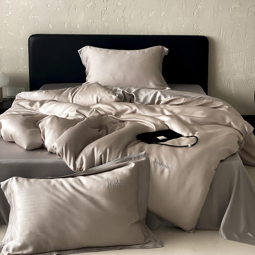 2025新款60S进口银丝兰精莱赛尔天丝四件套 A类抑菌丝滑凉感套件 商品图4