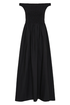 Faithfull The Brand - Fao Maxi Dress - Black - 女装 - 连身裙 - 黑色