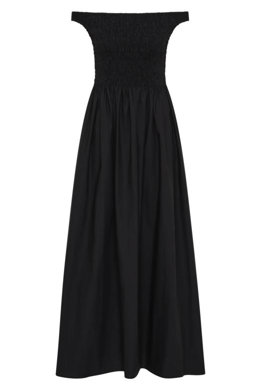 Faithfull The Brand - Fao Maxi Dress - Black - 女装 - 连身裙 - 黑色 商品图0