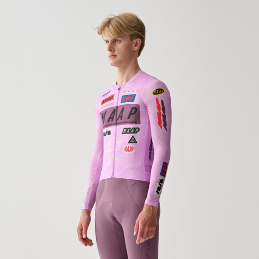 MAAP 男士 Drome Pro Air LS Jersey 3.0 竞赛粉 长袖骑行服 商品图0