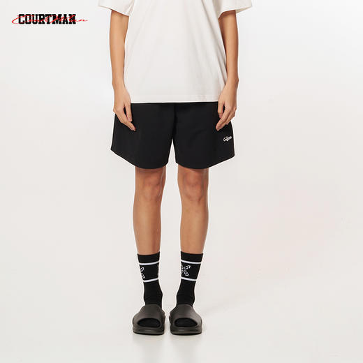 COURTMAN野球帝美式运动跑步篮球短裤健身透气训练裤男女休闲宽松 商品图2