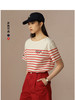 Teenie Weenie小熊字母条纹T恤女夏季女t恤TTRA256535N 商品缩略图0