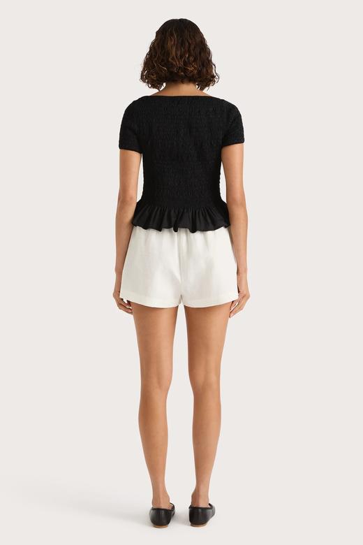 Faithfull The Brand - Deboni Top - Black - 女装 - 上衣 - 黑色 商品图1