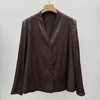 【à perles】极简风冠乐绉真丝西服 商品缩略图4