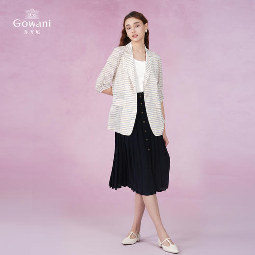 乔万尼真丝西装外套女薄款夏季新品气质EF2B315 商品图1