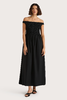 Faithfull The Brand - Fao Maxi Dress - Black - 女装 - 连身裙 - 黑色 商品缩略图1