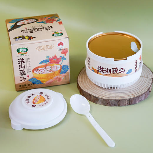 荆州洪湖 华贵 自热藕汤258g/盒 商品图0