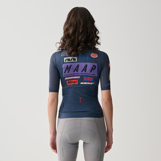 MAAP 女士 Drome Pro Air Jersey 3.0 竞赛蓝 短袖骑行服 商品图1