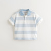 马克珍妮男童清凉休闲条纹polo衫 儿童短袖T恤2025夏装新款550575 商品缩略图3