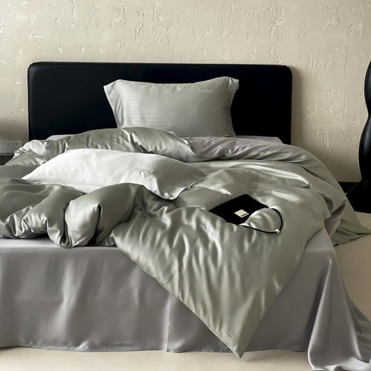 2025新款60S进口银丝兰精莱赛尔天丝四件套 A类抑菌丝滑凉感套件 商品图10