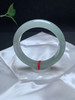 612626，56.5冰晴底正圈手镯，整条都冰冰润润的，一截颜色略深一些，干净清爽 商品缩略图3