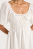 Faithfull The Brand - Sophia Mini Dress - White - 女装 - 连身裙 - 白色 商品缩略图4