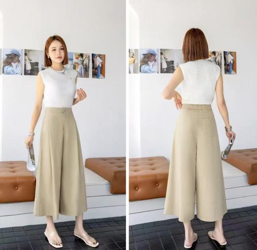 女装25春夏新品八分裤2235-E6250 商品图3