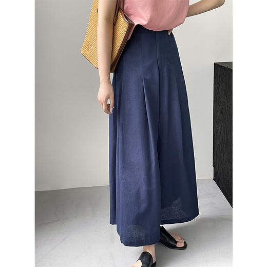 全员夸的棉麻长裤！2025慵懒薄款宽松透气百搭高腰阔腿裤女款！ 商品图1