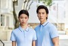 莫代尔桑蚕丝珠地7A抗菌间色翻领POLO衫 商品缩略图4
