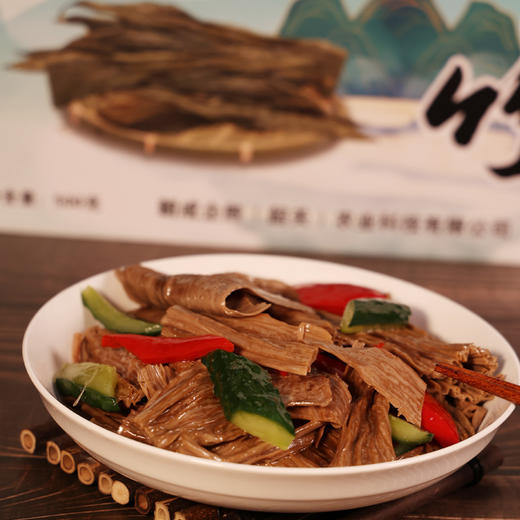 【始兴手作腐竹】华农非转基因黄豆腐竹，非遗工艺手工晾晒无添加，凉拌火锅必备，省内包邮~ 商品图3