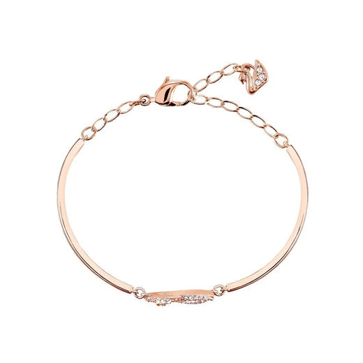 【顺丰发货】Swarovski施华洛世奇 SWAN梦幻天鹅手镯5142752玫瑰金色高级送礼好物 商品图9