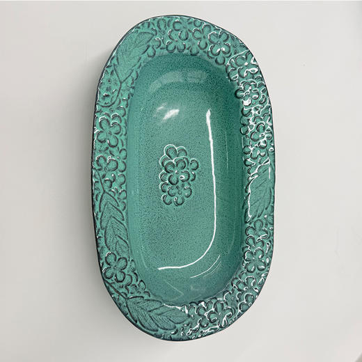 【AITO】日本原产AITO Lien 浮雕藤系列立体椭圆盘 商品图5