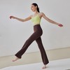 跃牌【轻匀系列】NF莱卡裸感无尺码瑜伽喇叭裤女高腰提臀健身无T微喇瑜伽裤CK1524 商品缩略图4