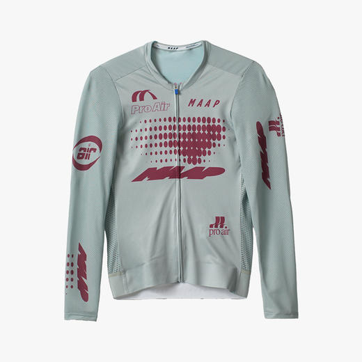 MAAP 男士 Aether Pro Air LS Jersey 3.0 竞速灰 长袖骑行服 商品图5