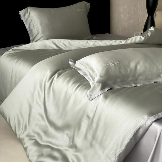 2025新款60S进口银丝兰精莱赛尔天丝四件套 A类抑菌丝滑凉感套件 商品图12