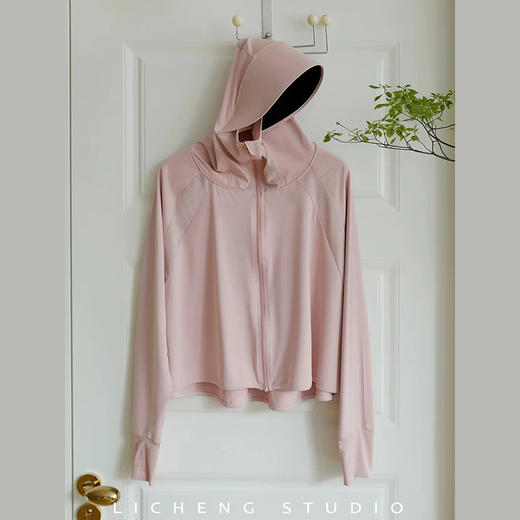 [一体式防晒衣，一件顶3件]新款升级冰感 黑胶大帽檐防晒衣 冰凉舒适均码不挑身材2025新款防晒衣女黑胶帽檐夏季原纱冰丝upF50+防紫外线 薄款防晒服 商品图9