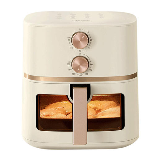 Midea/美的  空气炸锅MF-KZE5089家用新款智能大容量可视免翻面无油多功能 商品图3