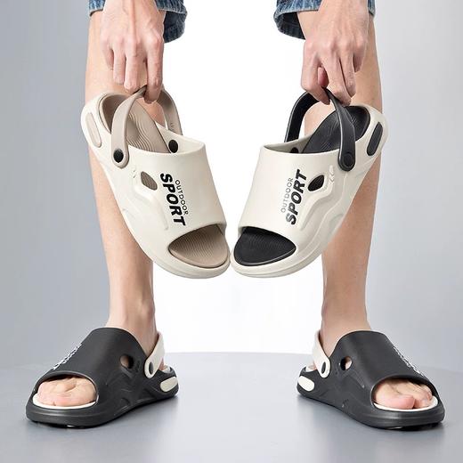 【特价39元】士高端外穿运动防滑防臭厚底时尚夏季沙滩凉拖【WG25238】 商品图0