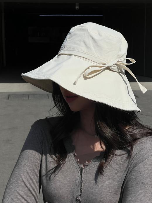 经典复活款防晒帽，大帽檐防晒没话说，有配帽绳！不退不换～ 商品图2