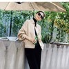 【à perles】老钱风亚麻翻领外套 商品缩略图0