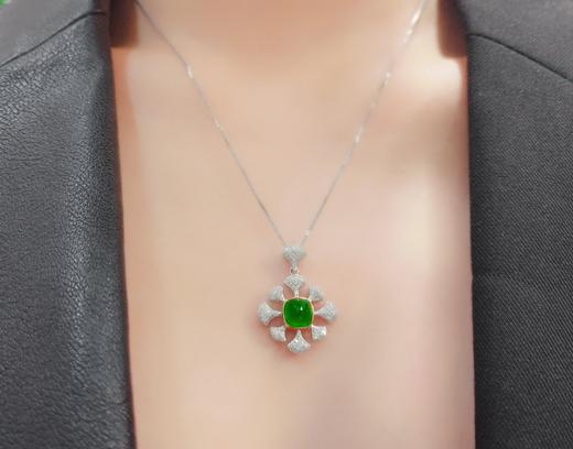 1.95ct糖塔祖母绿吊坠 商品图3