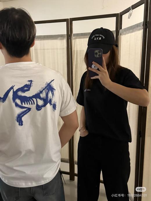 25SS新款重磅幻影鸟圆领短袖T恤 Z-15166 商品图6