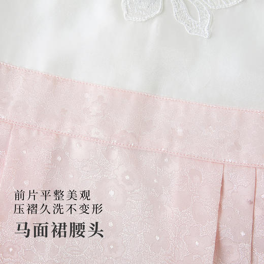 【英氏限时清仓】【改良马面连衣裙】【120-165】女童新中式夏季连衣裙儿童国风复古汉服 商品图8