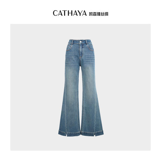 凯喜雅 微喇牛仔裤 商品图0