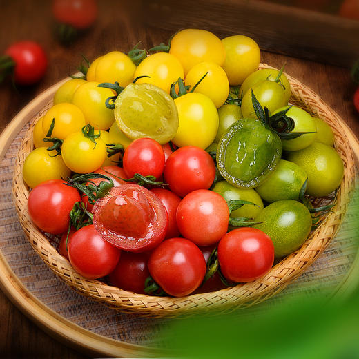 三拼小番茄（红+黄+绿） 商品图0
