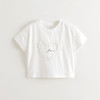 【凉感透气】马克珍妮女童爱心字母短袖T恤 儿童夏装新款550679 商品缩略图2