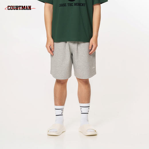 COURTMAN野球帝美式运动跑步篮球短裤健身透气训练裤男女休闲宽松 商品图1